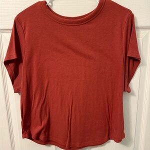 Women's Burnt Orange Casual Top